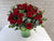 Passion Red Rose Vase - VS081