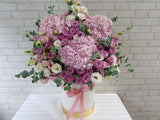 Pink Hydrangea Flower Box - BK946