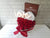 pure seed bk923 red roses with royce chocolate wafers & led love sign flower box