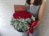 30 Rose Faith & Chocolate Gift Box - BK630