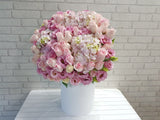 Blush Pink Rose Flower Box - BK917