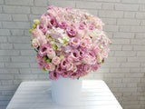 Blush Pink Rose Flower Box - BK917