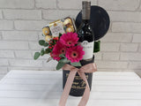 Sweet Memorable Wine & Flower - WN064
