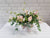 pure seed bk975 light pink roses + carnation spray + trachymene flower arrangement
