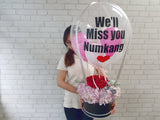 Elegant Red Rose & Balloon - BK560