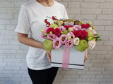 Elegant Rose & Chocolate Flower Box - BK391