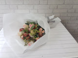 Vintage Cappuccino Rose Hand Bouquet - BQ691