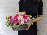 Beautiful Rose Eustomas & Chocolate - BK475