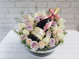 Cherished Memories Wine & Flower - WN065