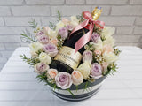 Cherished Memories Wine & Flower - WN065