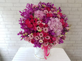 Elegance Pink Hydrangea Flower Box - BK936