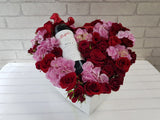 Heart-Shaped Flower & Wine -  WN068