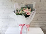 Pastel Blossoms Hand Bouquet - BQ705