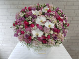 Rosé Majesty Flower Box - BK989