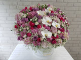 Rosé Majesty Flower Box - BK989