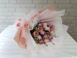 Pink & Purple Delight Bouquet - BQ713