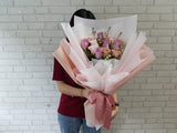 Pink & Purple Delight Bouquet - BQ713