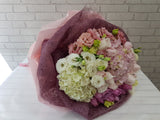 Rosy Devotion Hand Bouquet - BQ704