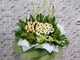 Champagne Grief Condolences Flower Stand - SY179