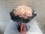 Love You Forever 99 Rose Hand Bouquet - BQ707