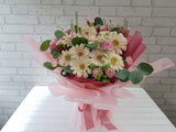Pink Serenade Flower Bouquet - BK999