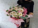 Pink Serenade Flower Bouquet - BK999