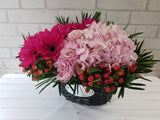 Berry Blush Flower Basket- BK987