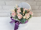 Pink Rose Flower Box - BK020