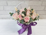 Pink Rose Flower Box - BK020