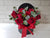 pure seed bk009 red roses + red berries + eucalyptus leaves flower box