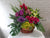 pure seed fr169 + Cymbidium Orchids, Eustomas, Orchids, Brassica , Gerberas, Ginger Flower and Fresh Fruits basket