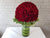 pureseed vs084 + 99 roses + vasa arrangement