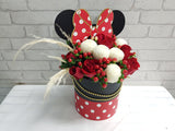 Rose & Ping Pong Flower Box - BK899