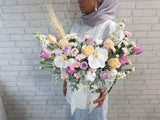 Lilac Rose Phalaenopsis Flower Box - BK052