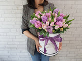 <b>Pre-Order</b> Tulip & Hyacinth Flower Box - BK022