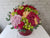 pure seed bk039 40 roses + 2 hydrangeas + 8 cymbidium orchids + eustomas in warm/passionate hues flower box