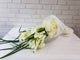 pure seed bq734 +Calla Lily, 10 Roses and leaves + hand bouquet