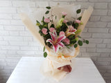 Pink Lily Standing Bouquet - BK042