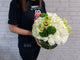 Elegant Orb Hydrangeas & Rose Mix Vase - VS088