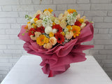 Blushing Abundance Flower Bouquet - BK058