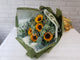 pure seed bq749 + Sunflowers, Eucalyptus Leaves and Euphorbia leaves + hand bouquet