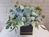 Sky Hydrangea Flower Box - BK061