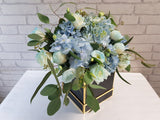 Sky Hydrangea Flower Box - BK061