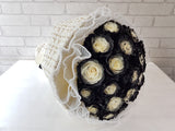 2 Tone Rose Hand Bouquet - BQ748