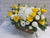 pure seed bk064 + Hydrangeas, Roses and Eustomas + flower basket