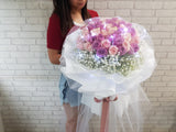 Signify Love 50 Rose Hand Bouquet - BQ753