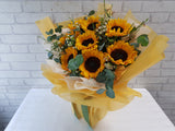 Joyful Sunflower Standing Bouquet - BK069
