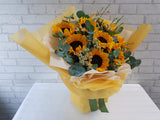 Joyful Sunflower Standing Bouquet - BK069