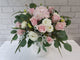 pure seed bk068 + 10 Roses, 6 Eustomas, Silver Leaves and Silver Dollar Leaves + flower box