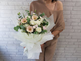 Daisy & Carnation Standing Bouquet - BK040